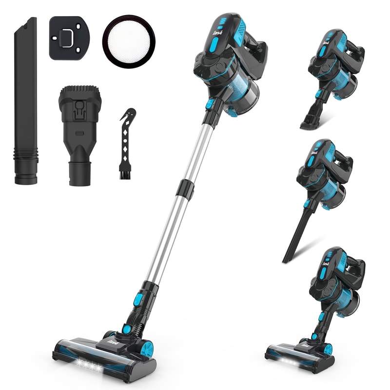 Cordless Stick Vacuum for Household Cleaning - Portable, Long Runtime Vacuum Cleaner