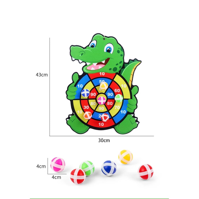 Educational Dart Board For Babies Indoor Sports Child Montessori Game 3