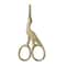 Precision Nose Hair Scissors Stainless Steel Grooming Scissors for Eyebrows Beard and Facial Hair
