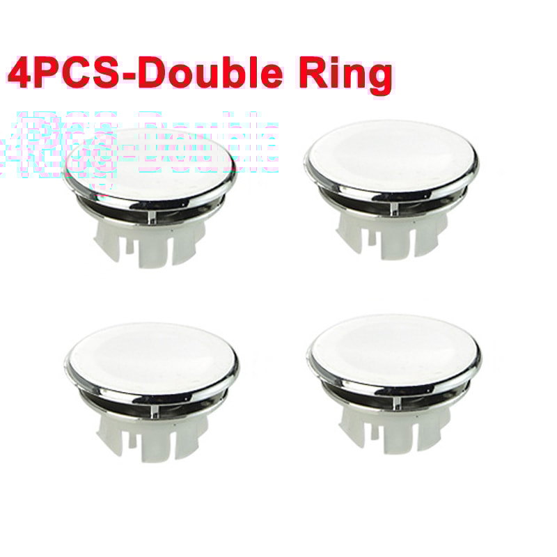 Plastic Sink Overflow Cover for Kitchen & Bathroom Basins Durable Round Drain Cap