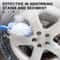 Premium Car Wheel Cleaning Brush For Tires Rims Plush Hub Dust Removal Tool 1