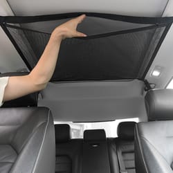 universal car ceiling storage net premium car roof cargo net mesh organizer interior car organizer bag
