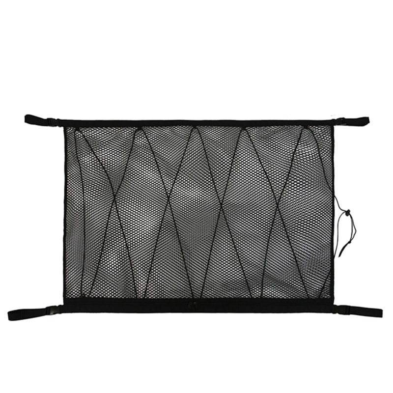 Universal Car Ceiling Storage Net Premium Car Roof Cargo Net Mesh Organizer Interior Car Organizer Bag