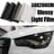 Premium Car Headlight Tint Film Smoke Black Vinyl Waterproof Protection