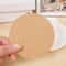 Natural Round Wooden Coasters, Non-Slip Cork Pads for Tea & Coffee Mugs