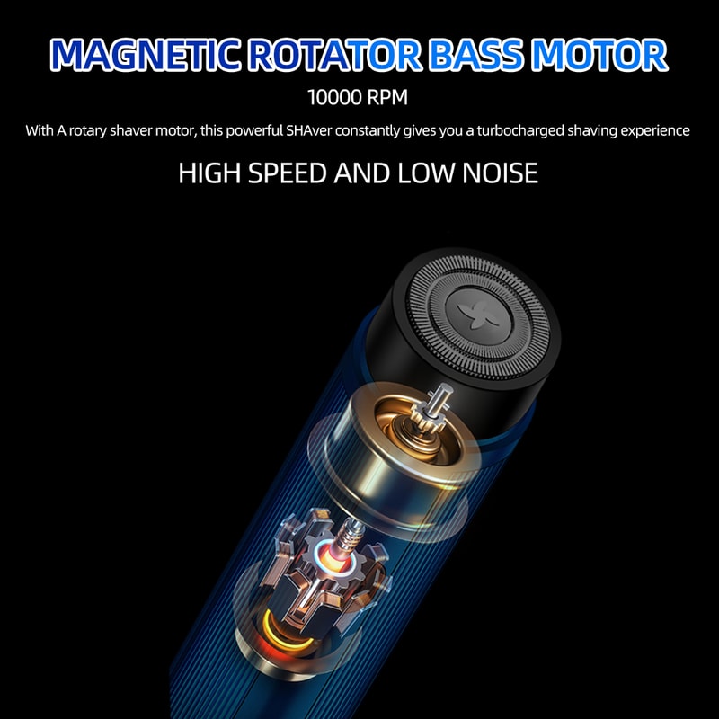 Mini Electric Shaver for Men and Women Rechargeable Portable Hair Removal Razor