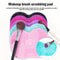 Silicone Apple Makeup Brush Cleaner Pad with Suction Cup for Deep Cleaning