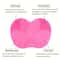 Silicone Apple Makeup Brush Cleaner Pad with Suction Cup for Deep Cleaning