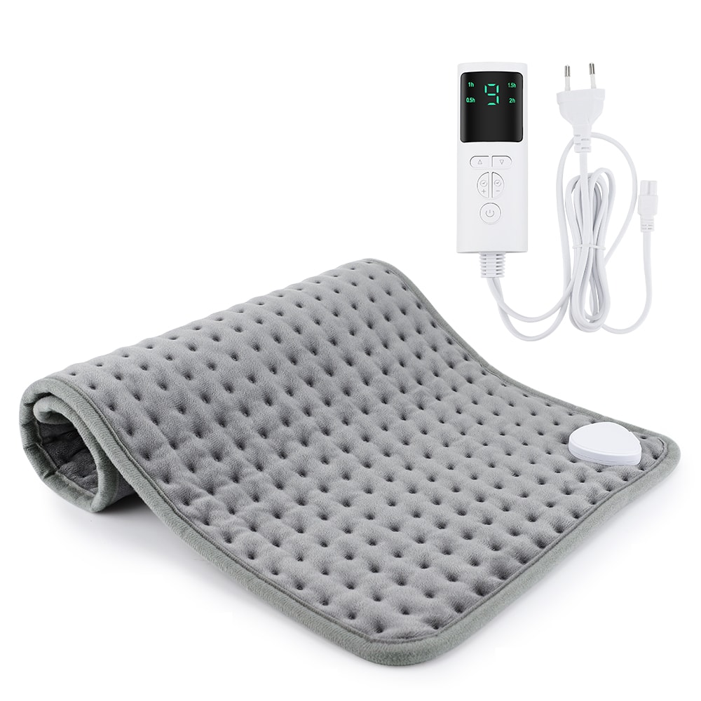 Electric Heating Pad For Menstrual Cramps Back Pain Relief Temperature Levels Adjustable Timer Wi 5