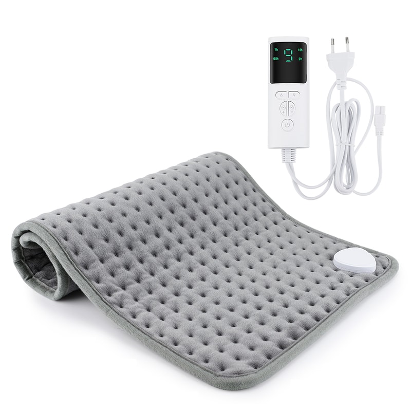 Electric Heating Pad For Menstrual Cramps Back Pain Relief Temperature Levels Adjustable Timer Wi 5
