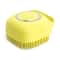 Soft Silicone Rubber Cat Grooming Comb for Bathing Gentle Massage & Shampoo Scrubber