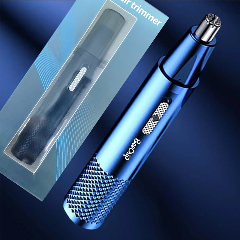 USB Rechargeable Nose Ear Hair Trimmer For Men And Women Metal Electric Shaver 1