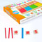 Montessori Math Learning Box Wooden Counting Sticks & Educational Arithmetic Toy for Kids