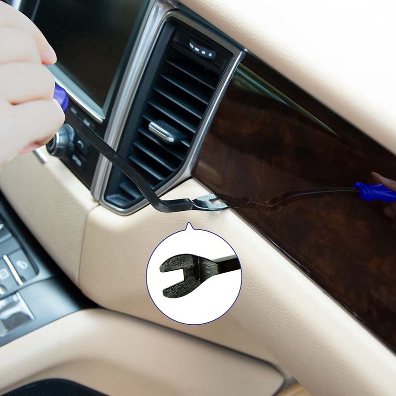 Car Interior Trim Removal Tool Kit Car Dashboard Stereo DVD Panel Disassembly Tools 5