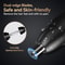 Rechargeable Nose Hair Trimmer For Men DualBlade Electric Shaver For Eyebrows Nose Hair Painless 2