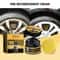 Coating Wax for Tires & Rubber Parts Shine, Anti-Aging, and Protection Cream for Auto Tires and Parts