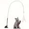 Interactive Bell & Feather Wand Suction Cup Pole for Exciting Cat Playtime Ultimate Toy for Fun Adventures