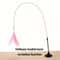 Interactive Bell & Feather Wand Suction Cup Pole for Exciting Cat Playtime Ultimate Toy for Fun Adventures