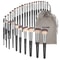 Professional Makeup Brush Set With Foundation Concealers Eye Shadows Powder Blush Blending Brushes 9