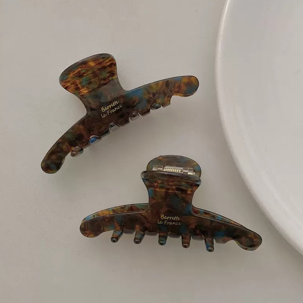 Elegant Acetate Hair Claw for Women Vintage Fashion Hair Clip, High-Grade Lady Hair Accessories