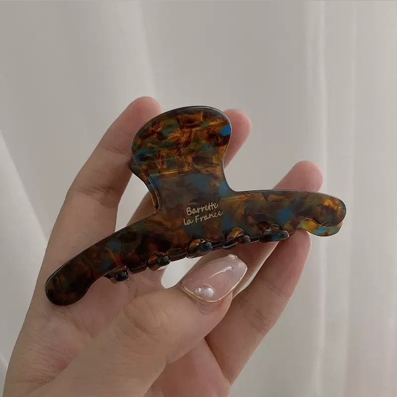 Elegant Acetate Hair Claw for Women Vintage Fashion Hair Clip, High-Grade Lady Hair Accessories