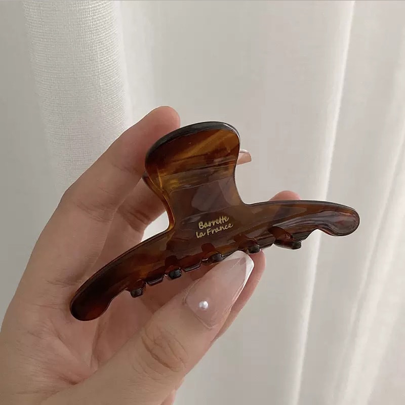 Elegant Acetate Hair Claw for Women Vintage Fashion Hair Clip, High-Grade Lady Hair Accessories