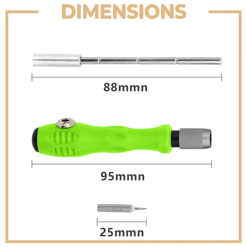 Magnetic Precision Screwdriver Set For Phone Watch And PC Repair 5