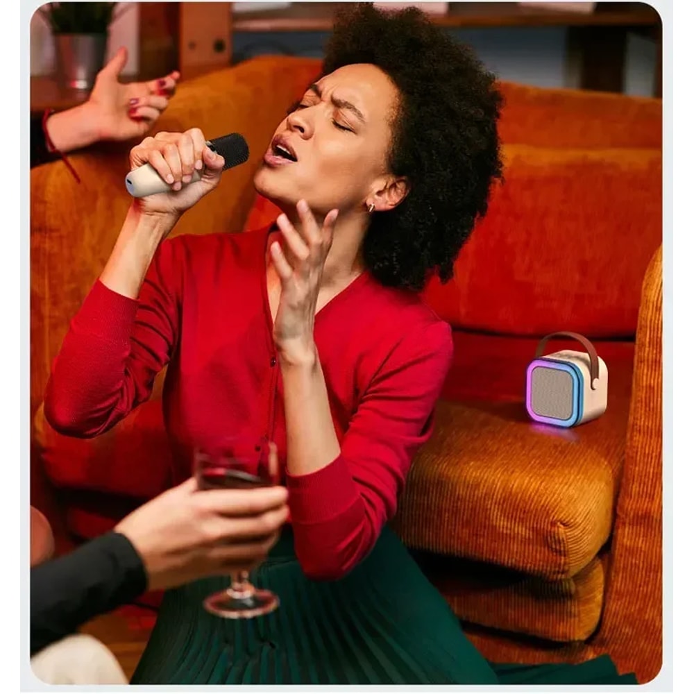 Wireless Bluetooth Microphone For Gaming Karaoke Live Streaming 5