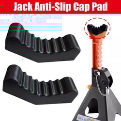 car jack stand rubber pad floor adapter - universal lifting tool for safe and secure frame lifting