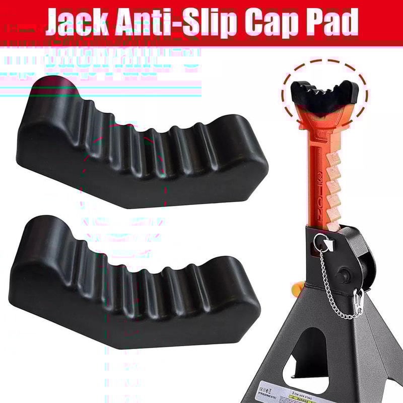 Car Jack Stand Rubber Pad Floor Adapter - Universal Lifting Tool for Safe and Secure Frame Lifting