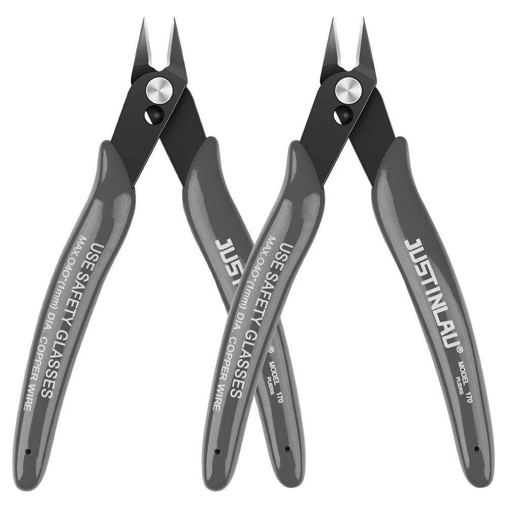 Mini Nose Cutting Plier Durable Electrical Wire Cutter for Precise Cable Snipping