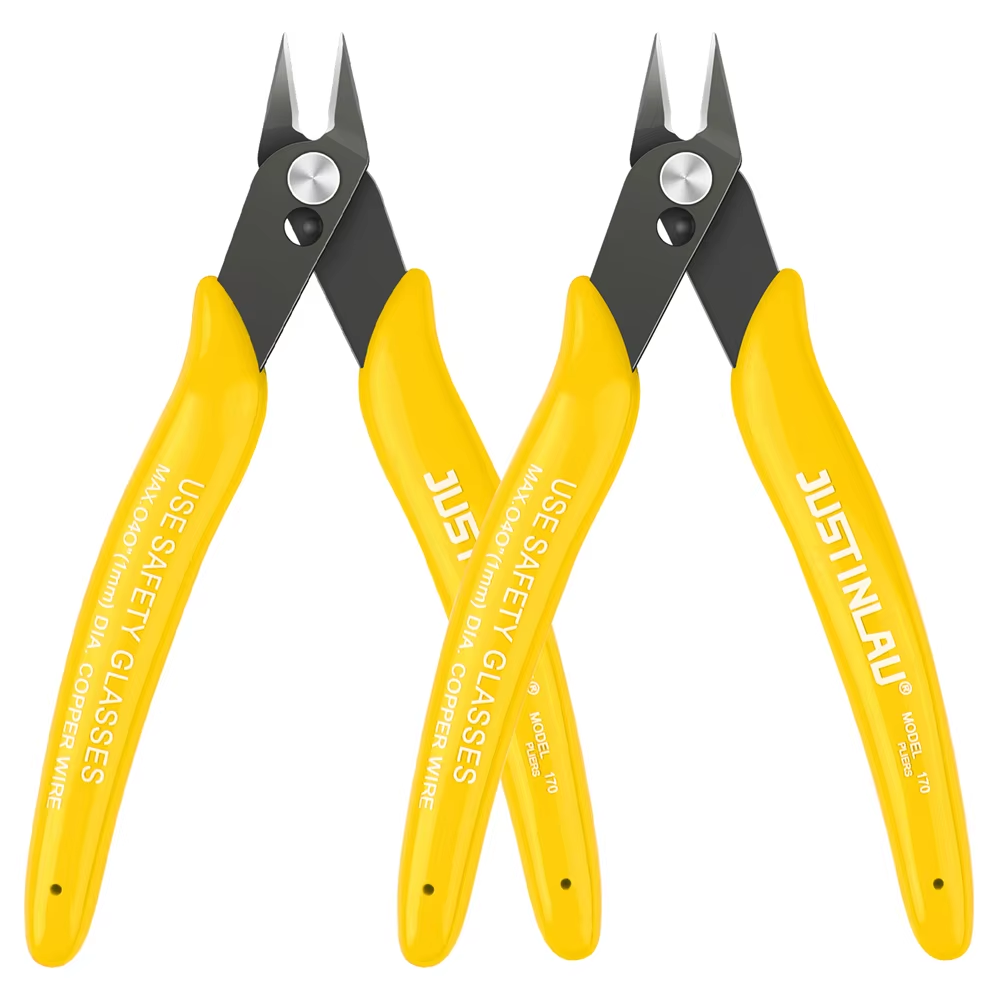 Mini Nose Cutting Plier Durable Electrical Wire Cutter for Precise Cable Snipping
