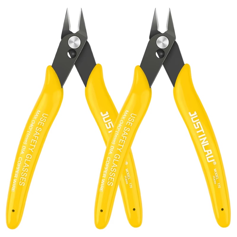 Mini Nose Cutting Plier Durable Electrical Wire Cutter for Precise Cable Snipping
