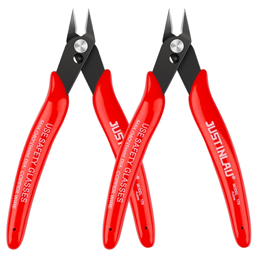 Mini Nose Cutting Plier Durable Electrical Wire Cutter for Precise Cable Snipping