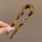 U-Shaped Tortoiseshell Hairpin Stylish Geometric Design for Women & Girls