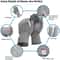 HPPE Scratch Resistant Gloves for Kitchen & Garden Use | Safety Protection for Glass Cutting