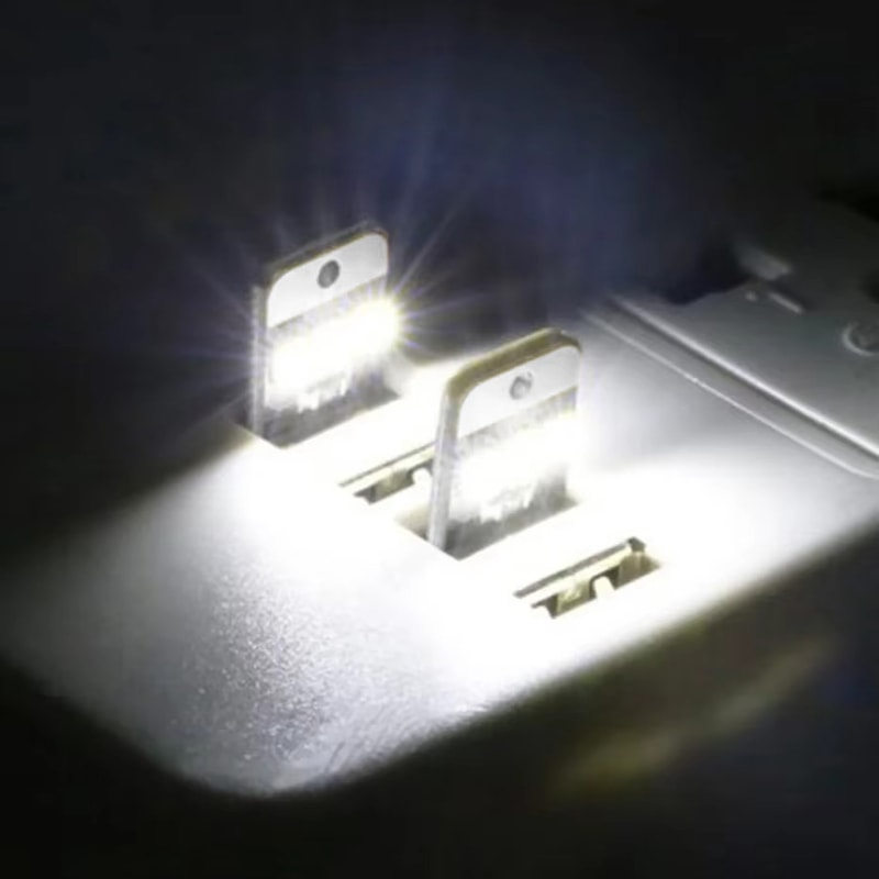Mini USB Book Light For Laptop Power Bank And Computer Flexible Night Lighting 5