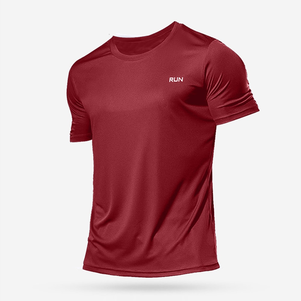 Quick Dry Compression Running TShirt For Men Lightweight Soccer Sports Fitness Shirt 9