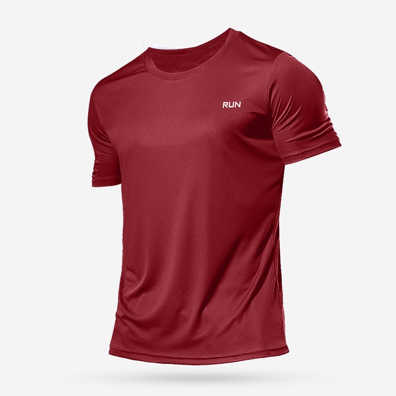 Quick Dry Compression Running TShirt For Men Lightweight Soccer Sports Fitness Shirt 9