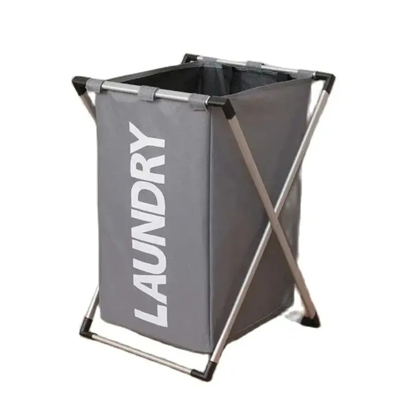 Large Foldable Laundry Basket Waterproof Storage Hamper For Clothes Two Size Options 7
