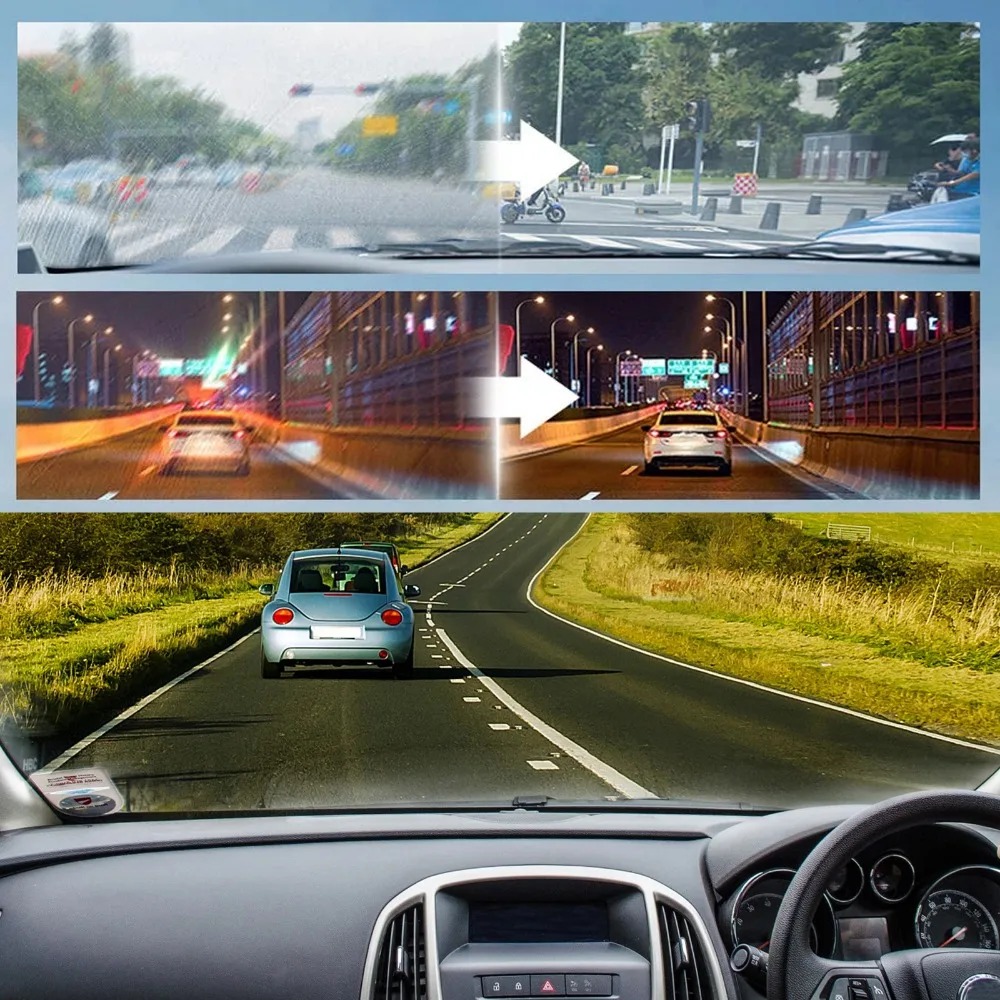 Car Windshield Cleaner - Oil Film Remover Paste for Clear & Safe Driving