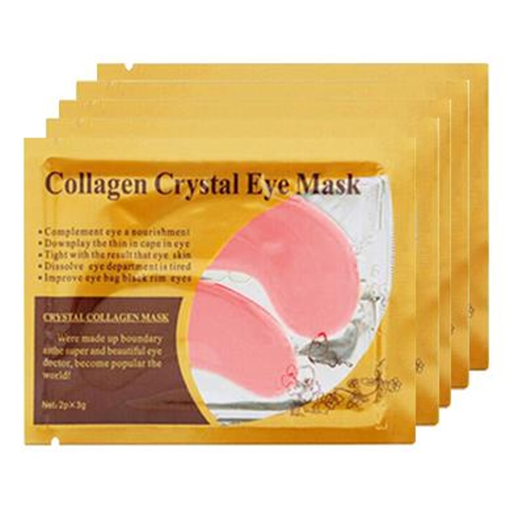 Gold Collagen Crystal Eye Mask Firming, Moisturizing, and Nourishing Eye Patches for Radiant Skin