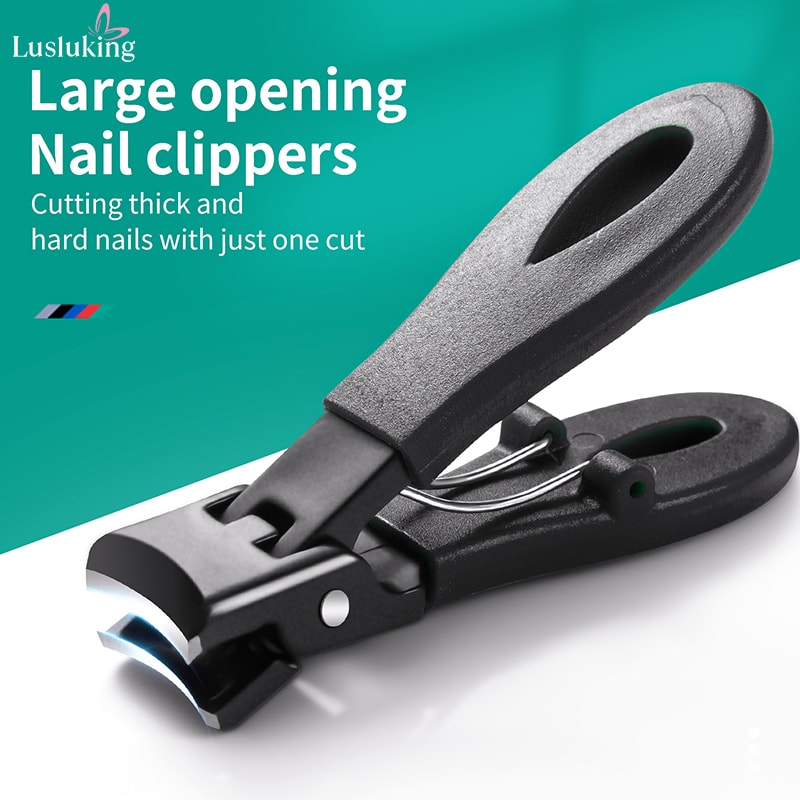 Premium Heavy Duty Nail Clipper & Stainless Steel Toenail Cutter for Thick Nails, Precision Trimmer