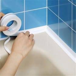 waterproof pvc sealing tape for bathroom & kitchen sink edges easy adhesive wall strip for waterproofing