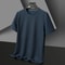 Waffle Knit Summer T-shirt for Men | Round Neck Short-Sleeve Casual Top