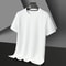Waffle Knit Summer T-shirt for Men | Round Neck Short-Sleeve Casual Top