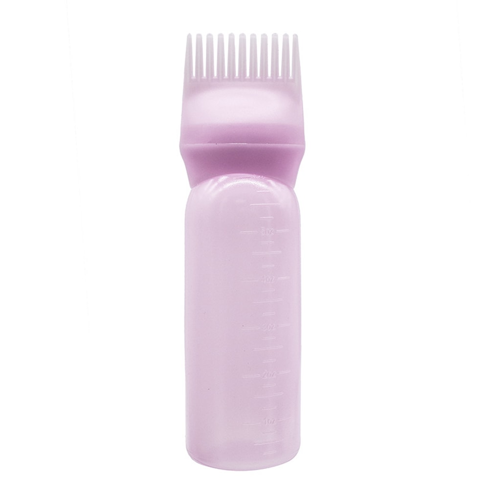 Professional Salon Hair Oil Applicator Bottle With Dyeing Comb For Barbers And Hairdressers 5
