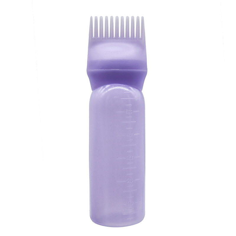Professional Salon Hair Oil Applicator Bottle With Dyeing Comb For Barbers And Hairdressers 7