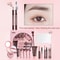 Womens Christmas Makeup Set Lipsticks Powder BB Cream Eyebrow Pencil Mascara Eyeliner Gift Set 3
