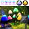 Solar Mushroom Lights for Outdoor Garden - Waterproof Street Lights for Lawn, Patio & Holiday Decoration